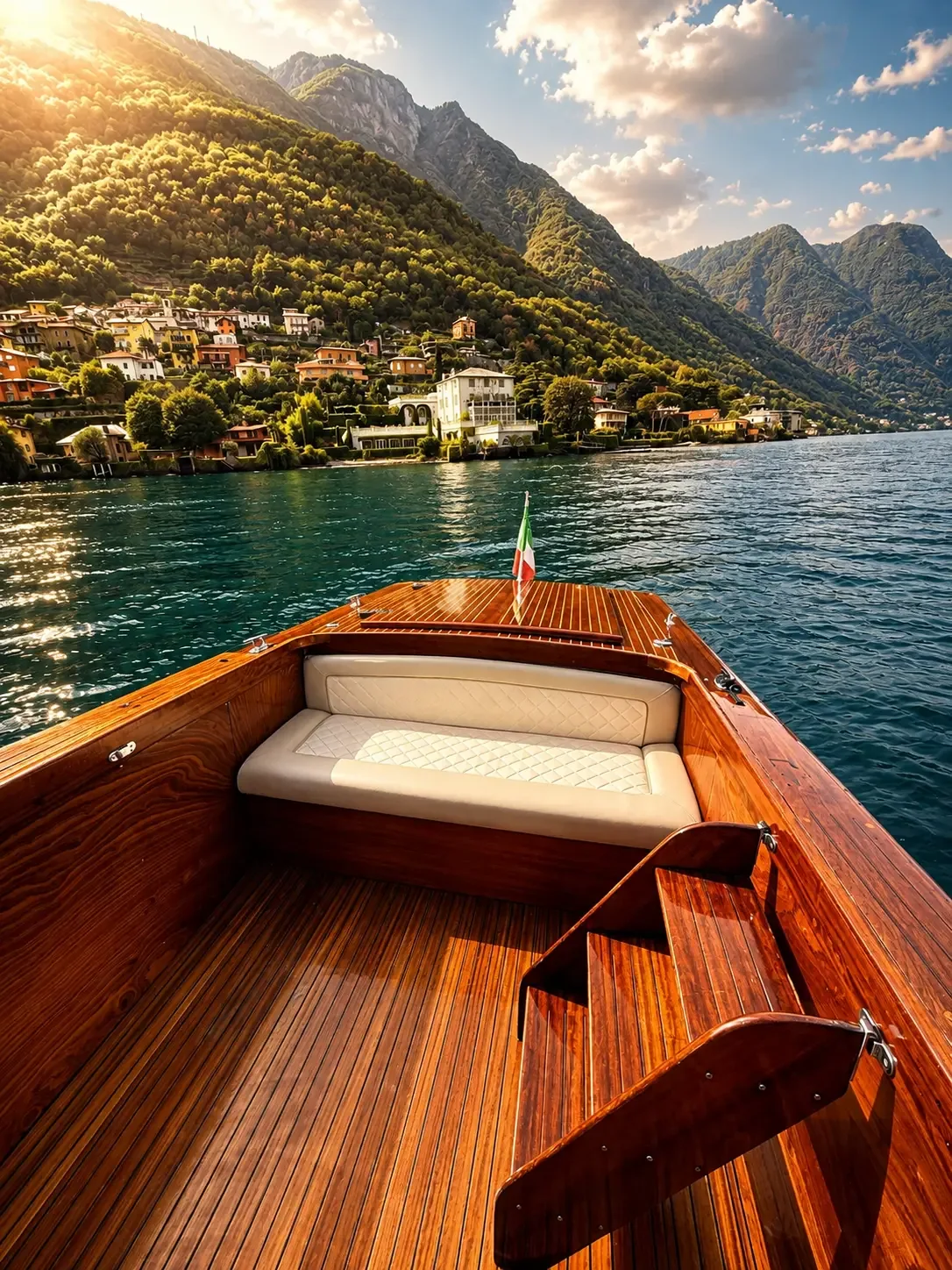How much does a private boat tour on Lake Como cost?